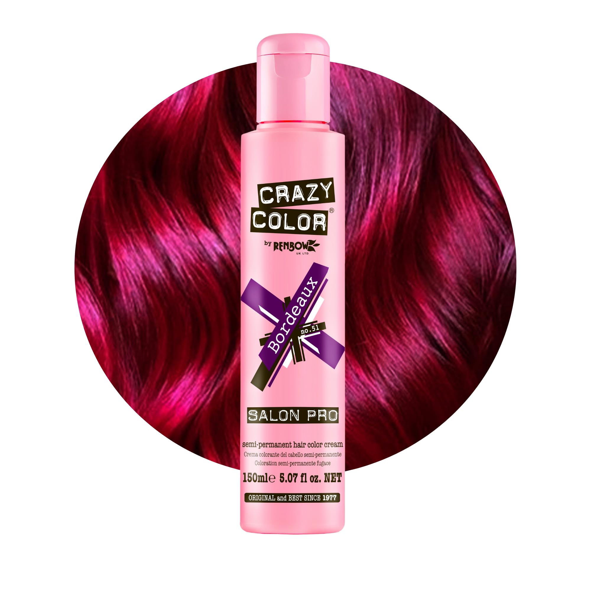 Amazon.com : Crazy Color Crazy Color Salon Pro Semi Permanent Hair